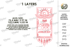 Native American Sign Laser Cut. Wall Decor SVG Product Image 2