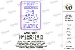 3D Sarcastic Decor Laser Cut. Wall Decor SVG Product Image 2