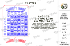 Drinking Game Laser Cut. Adult Party Board Game SVG Product Image 2