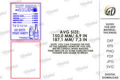 3D BBQ timer magnet Laser Cut. Grill SVG Product Image 2