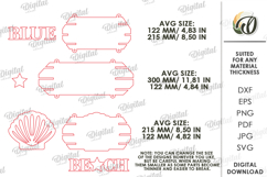 Summer wall decor Laser Cut. Hanging Wall Sign SVG Product Image 2