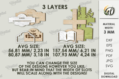 Christian Stand Decor Bundle Laser Cut. Christian Decoration Product Image 10