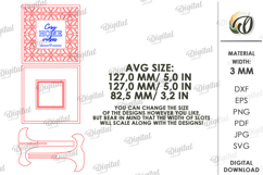 3D Home Sign With Stand Laser Cut. Stand Decor SVG Product Image 2