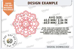 Christian Car Charm Laser Cut. Wood Car Charm. Religious SVG Product Image 2