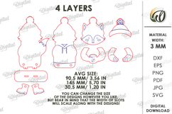 3D Fall Stand Laser Cut. Standing Decor. Fox SVG Product Image 2