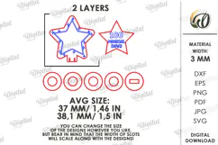 100 Days of School Pencil Topper Laser Cut. School SVG Product Image 2