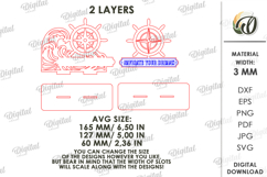 3D Summer Stand Laser Cut. Summer Standing Decor SVG Product Image 2