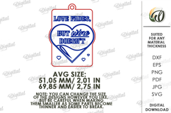 Valentine's Day Wine Bottle Tag Laser Cut. Wine Tag SVG Product Image 2