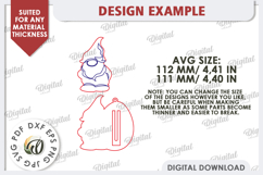 Easter Gnome Money Holder Laser Cut. Easter Gift SVG Product Image 2