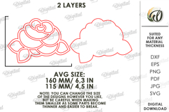 Diamond Mosaic Base Laser Cut. Diamond Blank SVG Product Image 2