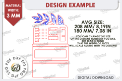 Jewelry Organizer Laser Cut. 3D Jewelry Stand SVG Product Image 2