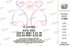 Easter Kids Croquet Hoop Laser Cut. Kids Game SVG Product Image 2