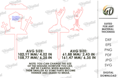 Halloween Cake Topper Laser Cut. Halloween Decor SVG Product Image 2