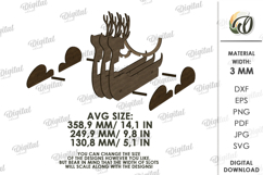 Wine Bottle Holder Laser Cut. Animal Wine Rack. Deer SVG Product Image 2