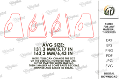 3D Decorative Vase Laser Cut. Flower Holder SVG Product Image 2