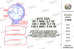 End of School Year Money Holder Laser Cut. Money Stand SVG Product Image 2