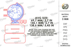 End of School Year Money Holder Laser Cut. Money Stand SVG Product Image 2