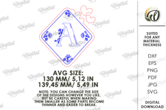 3D Decorative letter signs Bundle Laser cut. Alphabet SVG Product Image 3