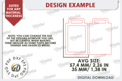 Nurse Keychain with Photo Laser Cut. Nurse Keychain SVG Product Image 2