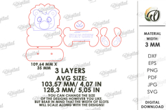 Animal Stand Decor Laser Cut. Lion SVG Product Image 2