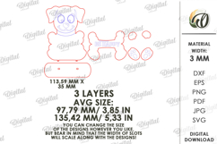 Animal Stand Decor Laser Cut. Dog SVG Product Image 2