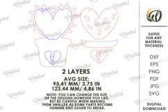 Anti Valentine's Day Decor Laser Cut. Wall Decor SVG Product Image 2