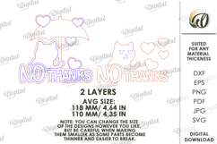 Anti Valentine's Day Decor Laser Cut. Wall Decor SVG Product Image 2