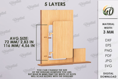 Fantasy door for sockets Laser Cut. Home Decor SVG Product Image 2