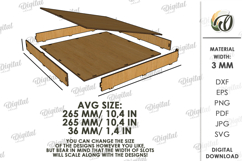 Wooden Puzzle Toy Laser Cut. Kids Montessori Toy SVG Product Image 3