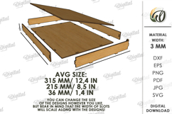 Wooden Puzzle Toy Laser Cut. Kids Montessori Toy SVG Product Image 3