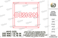 Hanging Room Divider Panel Laser Cut. Home Decor SVG Product Image 2