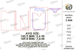 Christening Frame Laser Cut. Wooden Baby Frame SVG Product Image 2
