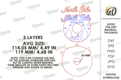 Christmas Cam Laser Cut. Christmas Decor SVG Product Image 2