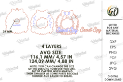 Christmas Cam Laser Cut. Christmas Decor SVG Product Image 2