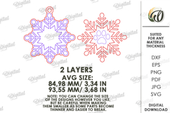 Christmas Pets Ornament Laser Cut. Christmas Decor SVG Product Image 2