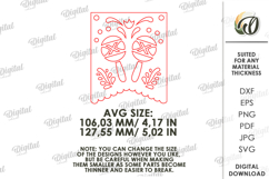 Cinco De Mayo Banners Laser Cut. Wooden Mexican Banners SVG Product Image 2