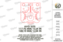 Cinco De Mayo Banners Laser Cut. Wooden Mexican Banners SVG Product Image 2