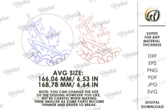 Coastal Mosaic Wall Laser Cut. Wall Decor. Ship SVG Product Image 2