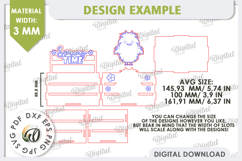 Easter Candy Boxes Laser Cut Bundle. Easter Treats Boxes SVG Product Image 8