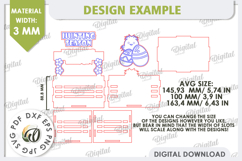 Easter Candy Boxes Laser Cut Bundle. Easter Treats Boxes SVG Product Image 10