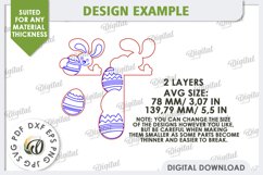 Easter Door Corners Laser Cut Bundle. Easter Decor SVG Product Image 5