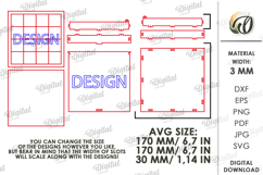 Valentine's Day Puzzle Laser Cut. Valentine SVG Product Image 3