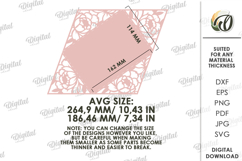 Envelope Paper Cut. Paper Invitation Envelope SVG Product Image 2