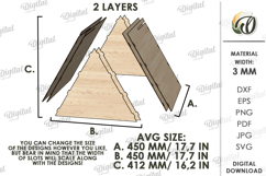 3D Pet Houses Bundle Laser Cut. Cat And Dog Home SVG Product Image 2