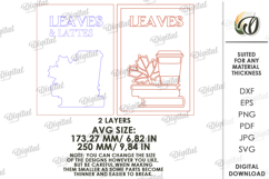 Fall Wall Signs Bundle Laser Cut. Autumn Wall Decors SVG Product Image 2