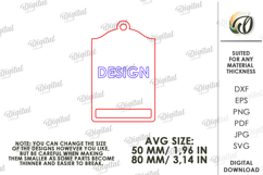 Macrame Bookmark Laser Cut. Engraved Bookmark SVG Product Image 2