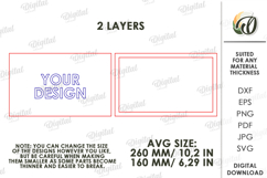 3D Footprint and handprint signs Bundle Laser Cut. Baby SVG Product Image 8