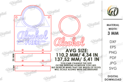 Habit Countdown plaque Laser cut. Health SVG Product Image 2
