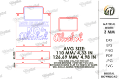Habit Countdown plaque Laser cut. Health SVG Product Image 2