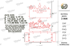 Halloween Candle Holder Laser Cut. Halloween SVG Product Image 3